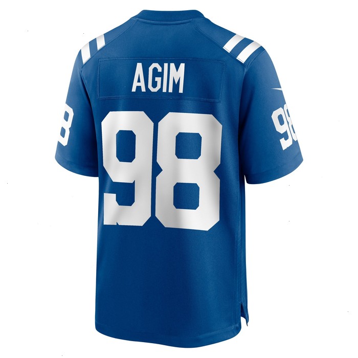 McTelvin Agim Indianapolis Colts Nike Team Game Jersey - Royal