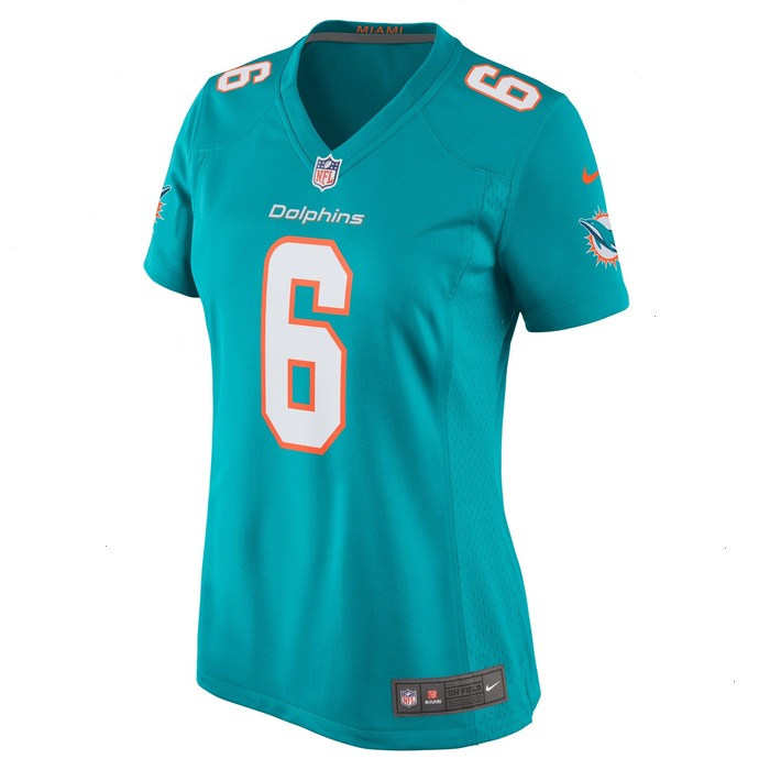 Melvin Ingram Miami Dolphins Nike Women's Home Game Player Jersey - Aqua