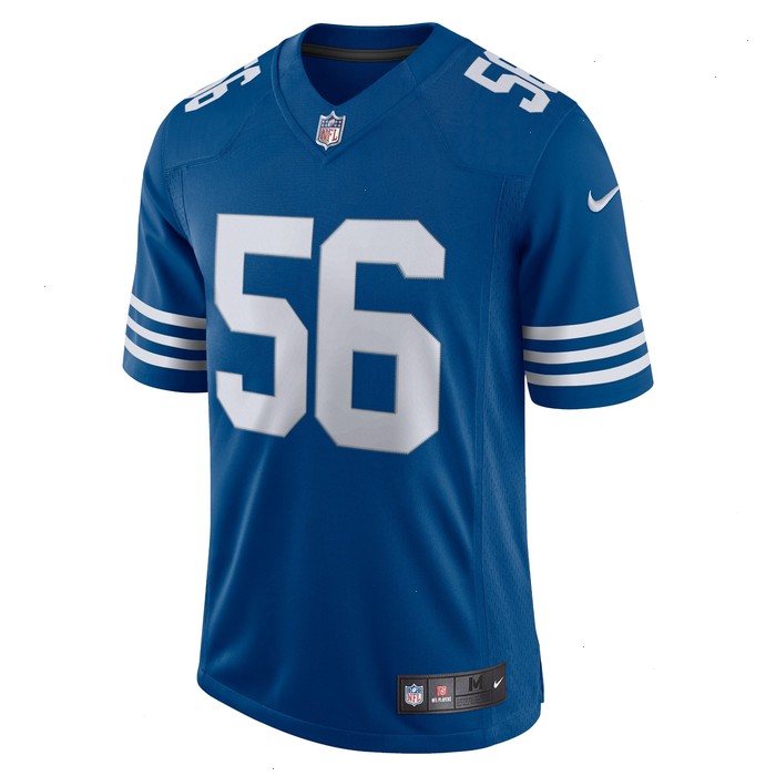 Men's Nike Quenton Nelson Royal Indianapolis Colts Alternate Vapor Limited Jersey