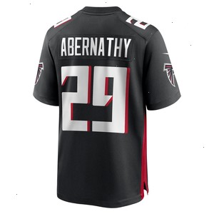 Micah Abernathy Atlanta Falcons Nike Team Game Jersey - Black