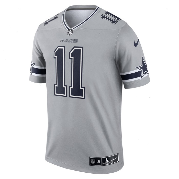 Micah Parsons Dallas Cowboys Nike Inverted Legend Player Jersey - Gray