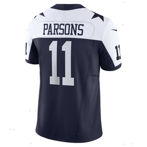 Micah Parsons Dallas Cowboys Nike Vapor F.U.S.E. Limited Jersey - Navy