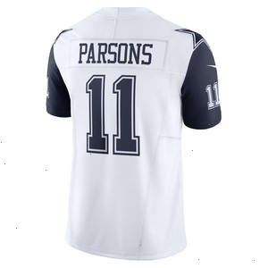 Micah Parsons Dallas Cowboys Nike Vapor F.U.S.E. Limited Jersey - White V2