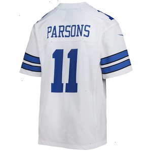 Micah Parsons Dallas Cowboys Nike Youth Game Jersey - White