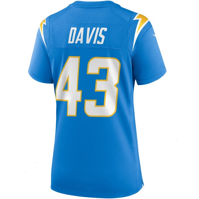 Michael Davis Los Angeles Chargers Nike Women's Game Jersey - Powder Blue