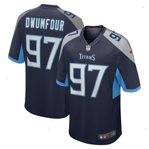 Michael Dwumfour Tennessee Titans Nike Team Game Jersey - Navy