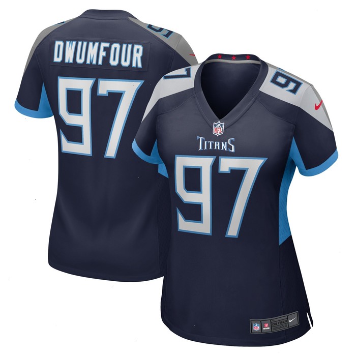 Michael Dwumfour Tennessee Titans Nike Women's Team Game Jersey - Navy