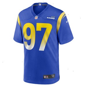 Michael Hoecht Los Angeles Rams Nike Game Player Jersey - Royal