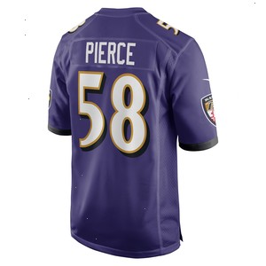 Michael Pierce Baltimore Ravens Nike Game Jersey - Purple