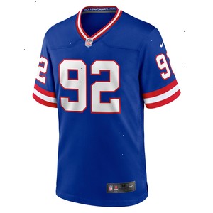 Michael Strahan New York Giants Nike Classic Retired Player Game Jersey - Royal