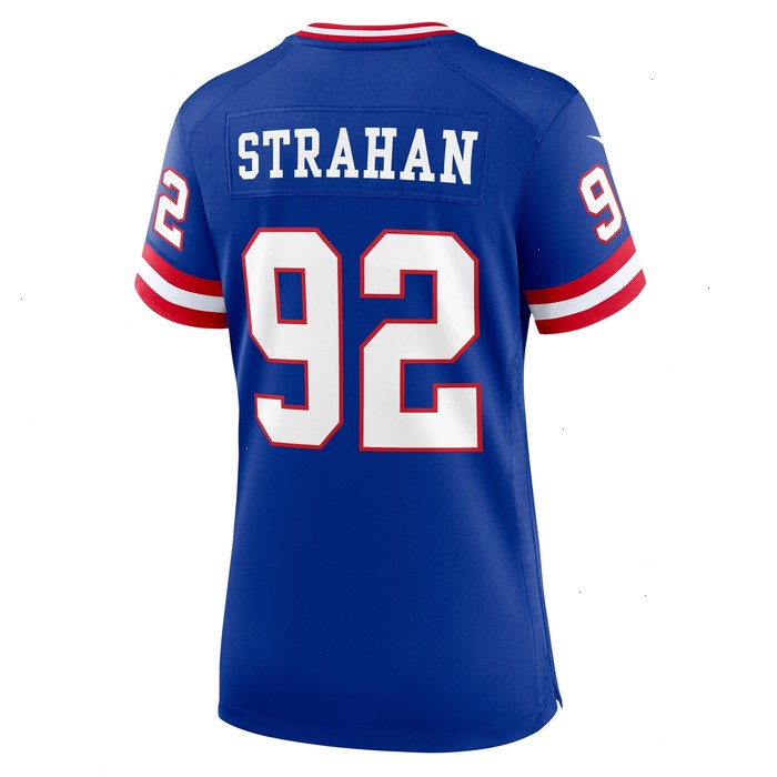 Michael Strahan New York Giants Nike Women's Classic Retired Player Game Jersey - Royal