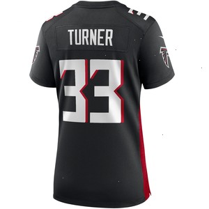 Michael Turner Atlanta Falcons Nike Women's Game Retired Player Jersey - Black