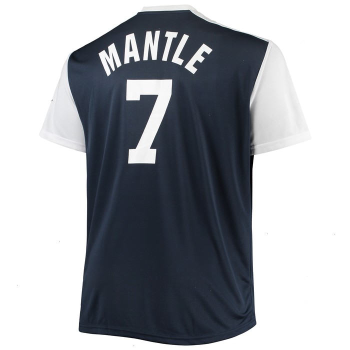 Mickey Mantle New York Yankees Cooperstown Collection Replica Player Jersey - Navy/White