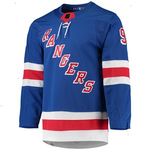 Mika Zibanejad New York Rangers adidas Home Primegreen Authentic Pro Player Jersey - Blue