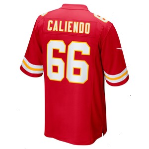 Mike Caliendo Kansas City Chiefs Nike Game Player Jersey - Red