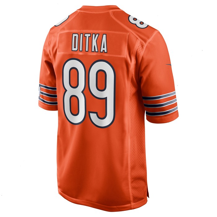 Mike Ditka Chicago Bears Nike Retired Player Jersey - Orange