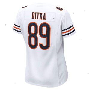 Mike Ditka Chicago Bears Nike Women's Retired Game Jersey - White