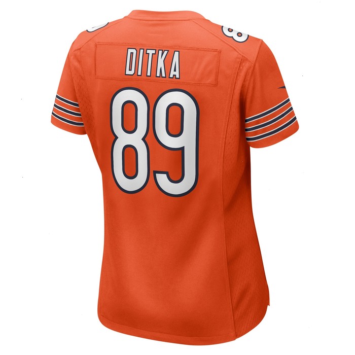 Mike Ditka Chicago Bears Nike Women's Retired Player Jersey - Orange