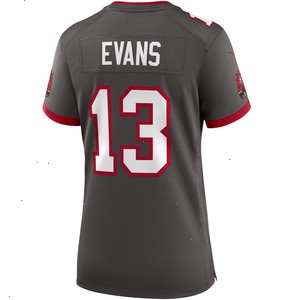 Mike Evans Tampa Bay Buccaneers Nike Women's Alternate Game Jersey - Pewter