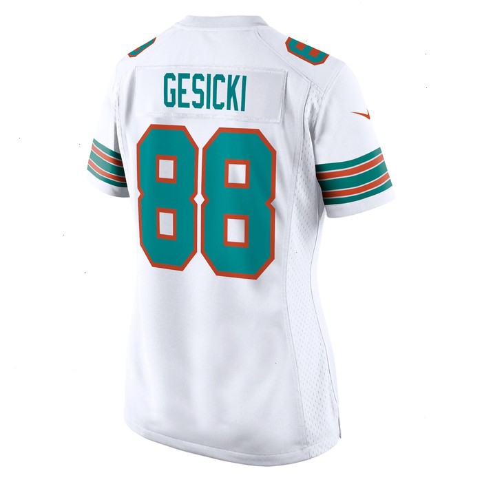 Mike Gesicki Miami Dolphins Nike Women's Player Jersey - White