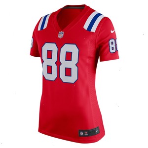 Mike Gesicki New England Patriots Nike Women's Alternate Game Jersey - Red