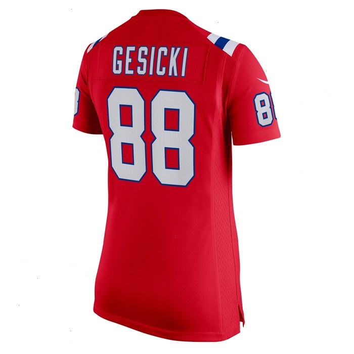 Mike Gesicki New England Patriots Nike Women's Alternate Game Jersey - Red