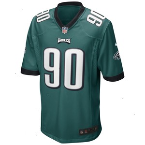 Mike Golic Philadelphia Eagles Nike Game Retired Player Jersey - Midnight Green