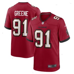 Mike Greene Tampa Bay Buccaneers Nike Game Player Jersey - Red