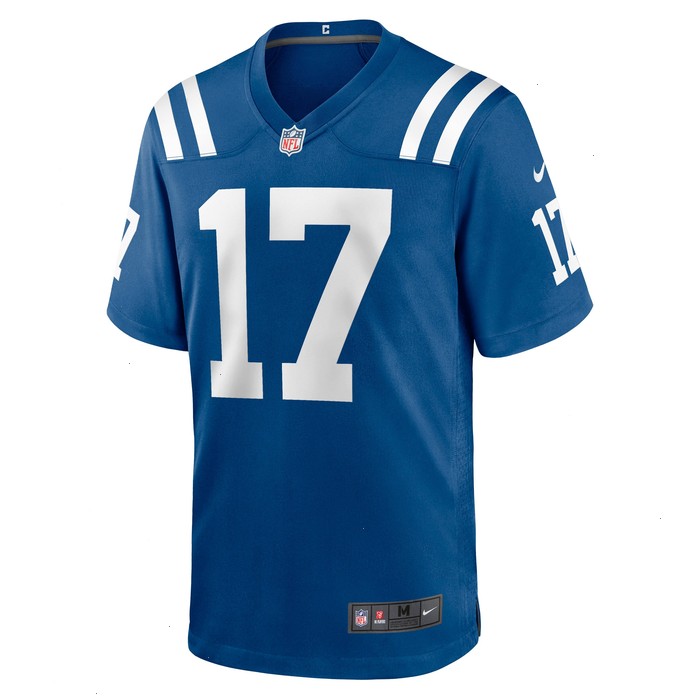 Mike Strachan Indianapolis Colts Nike Game Jersey - Royal