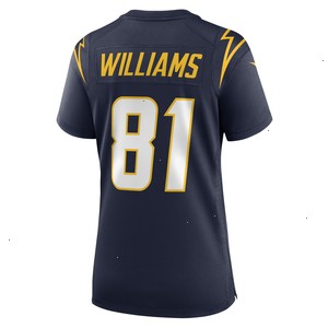 Mike Williams Los Angeles Chargers Nike Women's Alternate Team Game Jersey - Navy