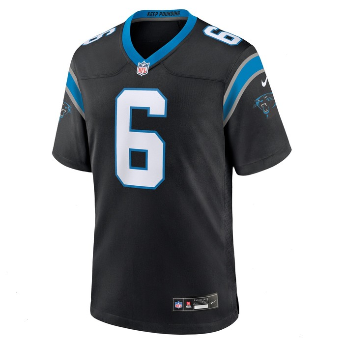 Miles Sanders Carolina Panthers Nike Game Player Jersey - Black