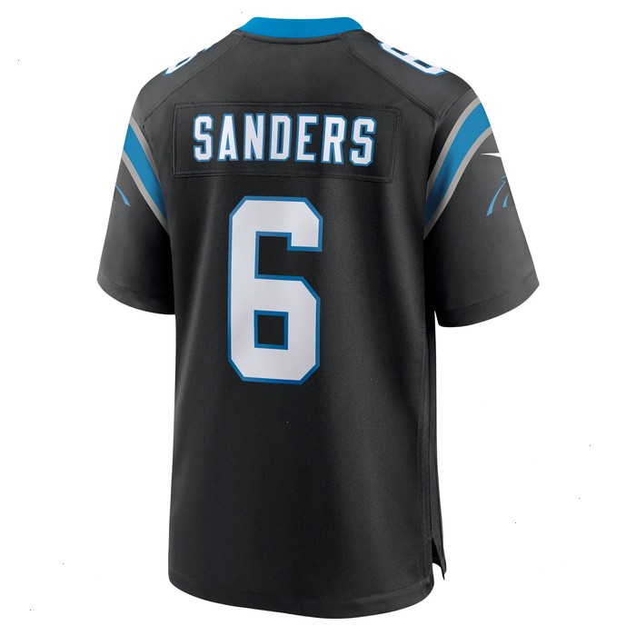 Miles Sanders Carolina Panthers Nike Game Player Jersey - Black