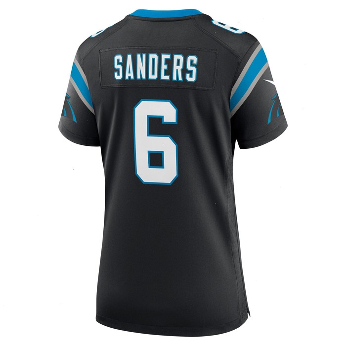 Miles Sanders Carolina Panthers Nike Women's Nike Women's All Player Jersey - Black