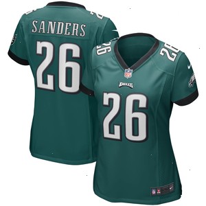 Miles Sanders Philadelphia Eagles Nike Women's Player Jersey - Green