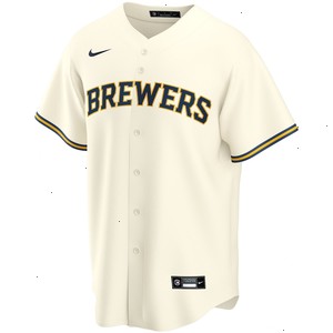 Milwaukee Brewers Nike Home Pick-A-Player Retired Roster Replica Jersey - Cream