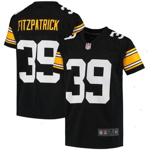 Minkah Fitzpatrick Pittsburgh Steelers Nike Youth Game Jersey - Black V1