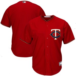 Minnesota Twins Big & Tall Replica Team Jersey - Red