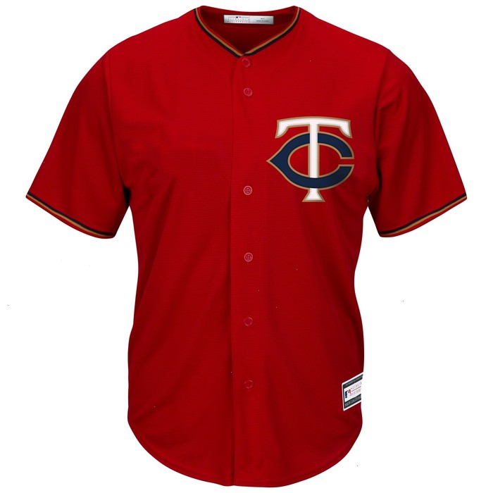 Minnesota Twins Big & Tall Replica Team Jersey - Red