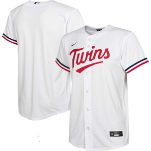 Minnesota Twins Nike Preschool Home Replica Team Jersey - White