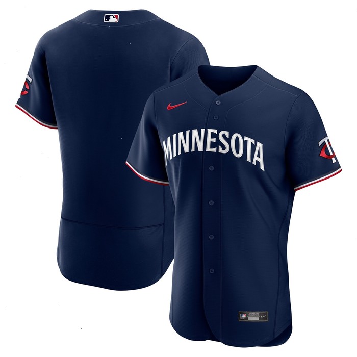 Minnesota Twins Nike Road Alternate 2023 Authentic Team Jersey - Navy