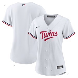 Minnesota Twins Nike Women's Home Replica Team Logo Jersey - White