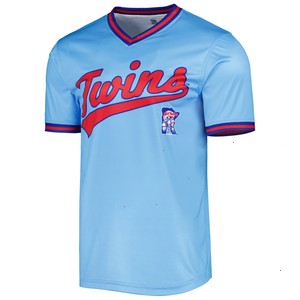 Minnesota Twins Stitches Cooperstown Collection Team Jersey - Light Blue