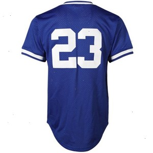 Mitchell & Ness Ryne Sandberg Chicago Cubs Cooperstown Authentic Collection Throwback Replica Jersey - Royal Blue