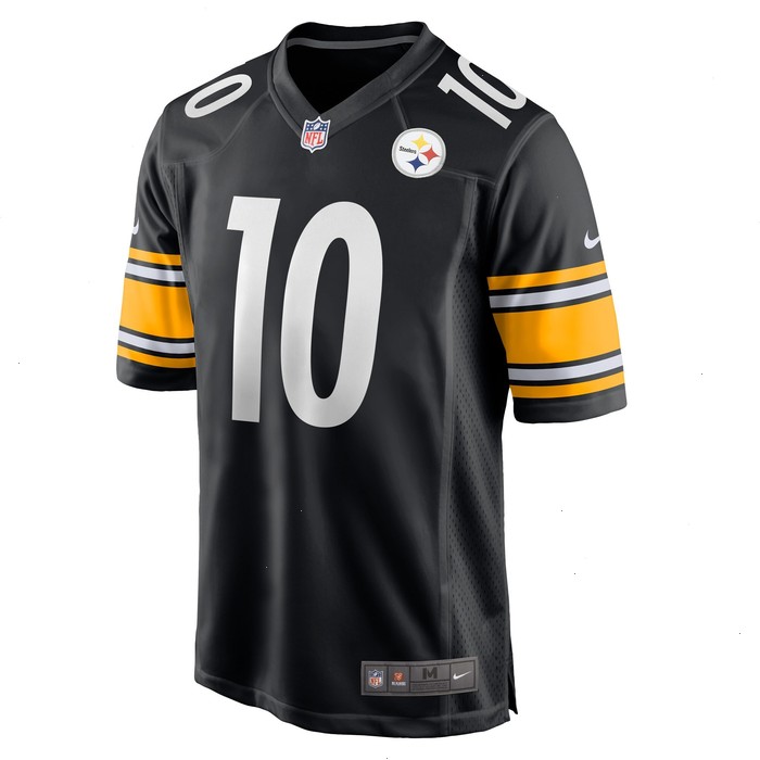 Mitchell Trubisky Pittsburgh Steelers Nike Game Jersey - Black