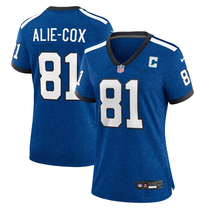 Mo Alie Cox Indianapolis Colts Nike Women's Indiana Nights Alternate Game Jersey - Royal