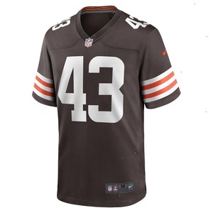 Mohamoud Diabate Cleveland Browns Nike Team Game Jersey - Brown