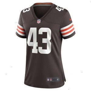 Mohamoud Diabate Cleveland Browns Nike Women's Team Game Jersey - Brown