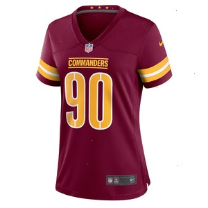 Montez Sweat Washington Commanders Nike Women's Player Game Jersey - Burgundy