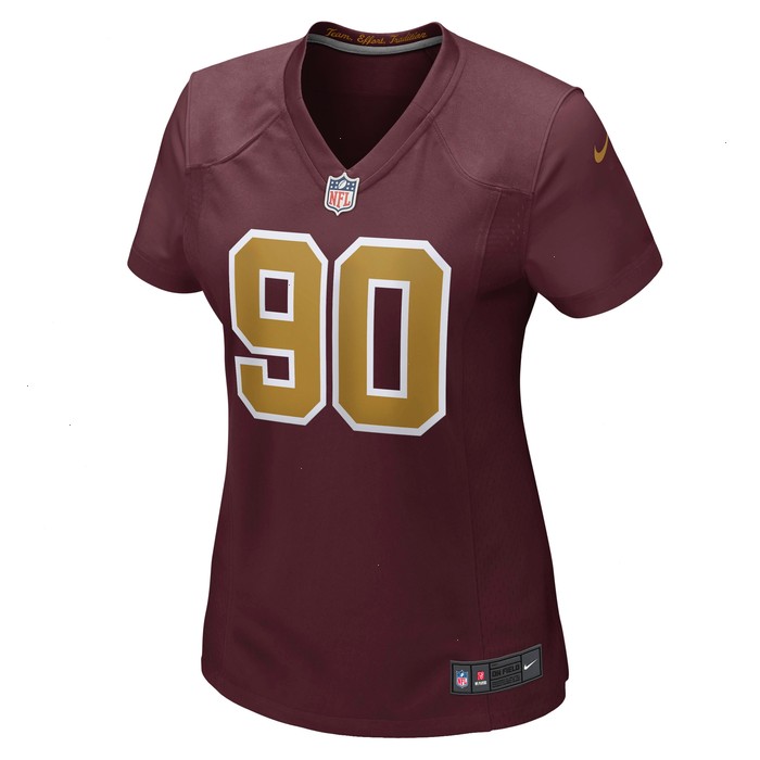 Montez Sweat Washington Football Team Nike Women's Game Jersey - Burgundy