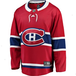 Montreal Canadiens Fanatics Branded Breakaway Home Jersey - Red